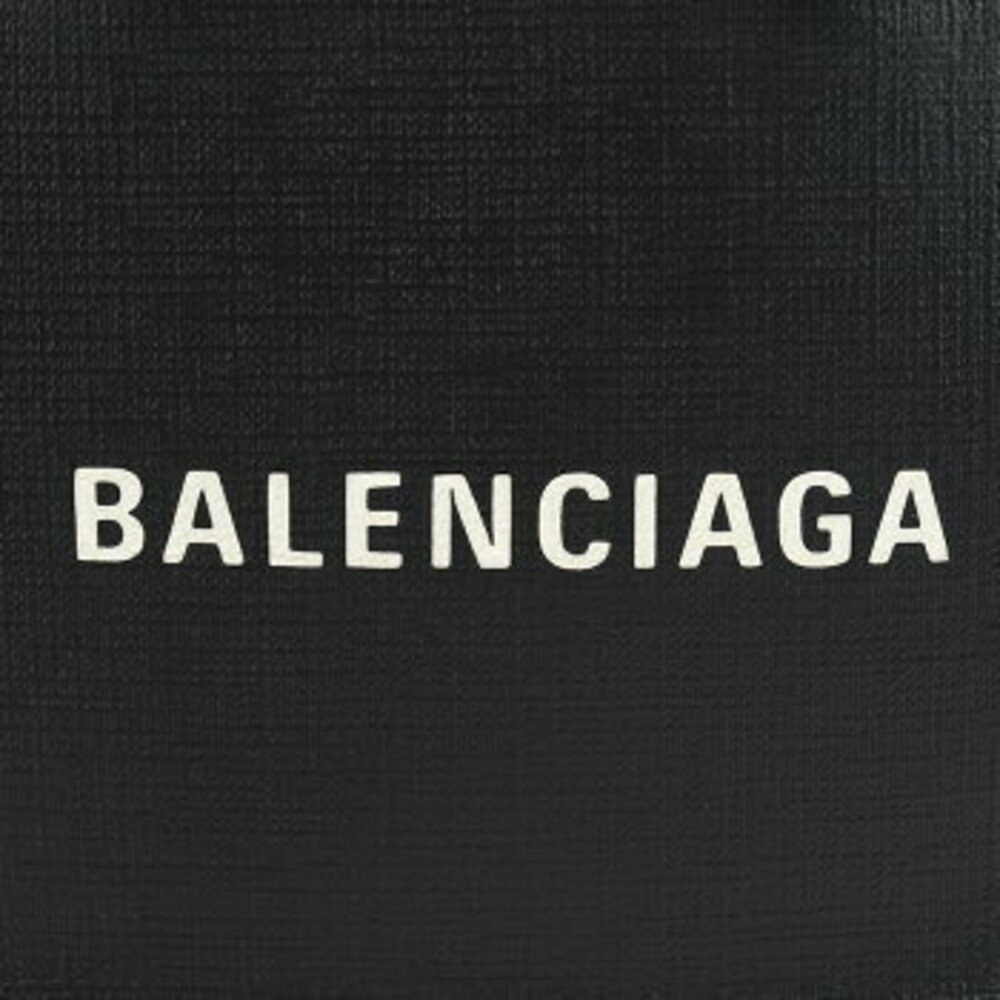 Balenciaga XXS Tote Bag Black Leather Logo - Picture 6 of 6